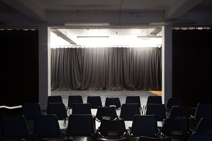 Interior of Studio 3 with seating
