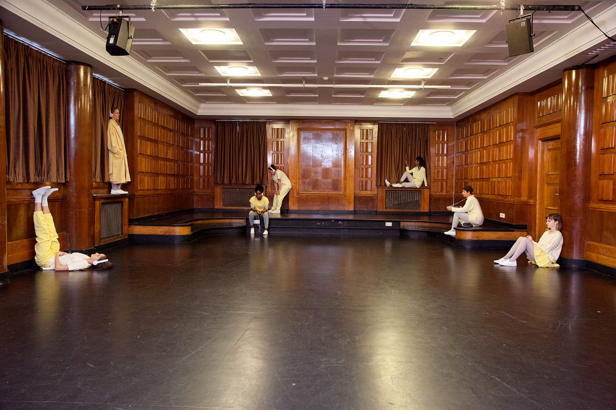 Interior of the Court Room at Toynbee Studios