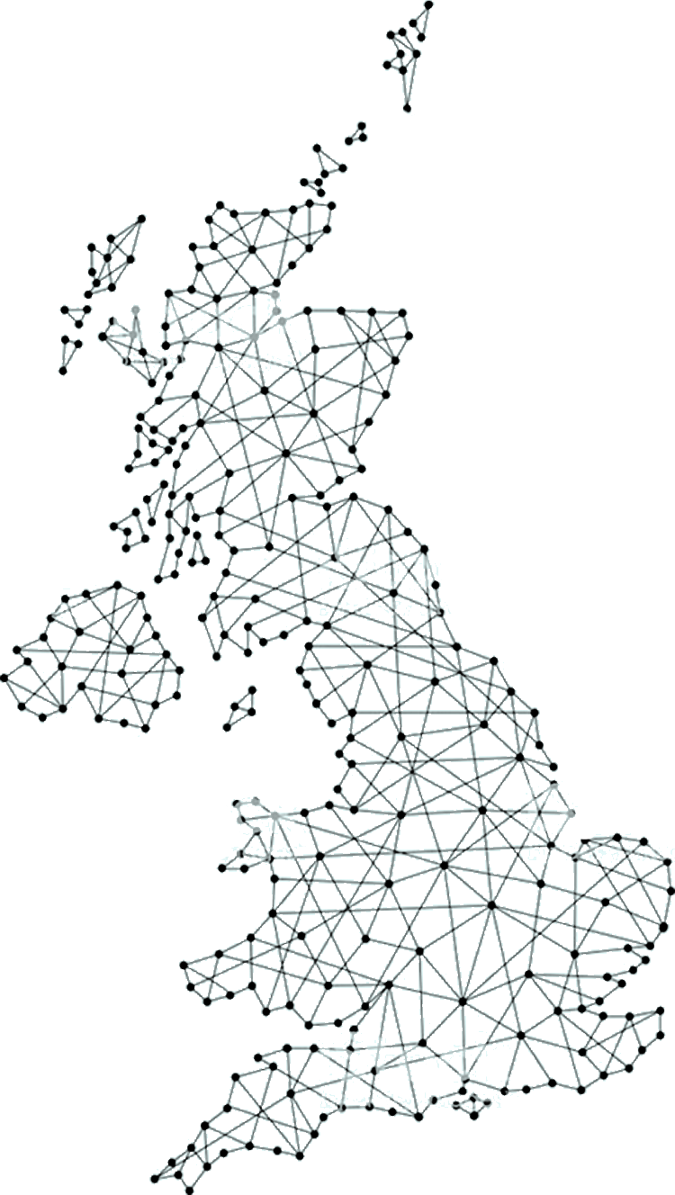 UK network map 