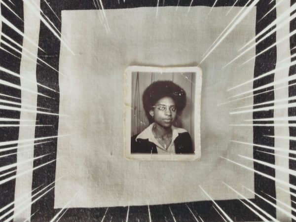 A passport photo portrait of Lateisha's mother